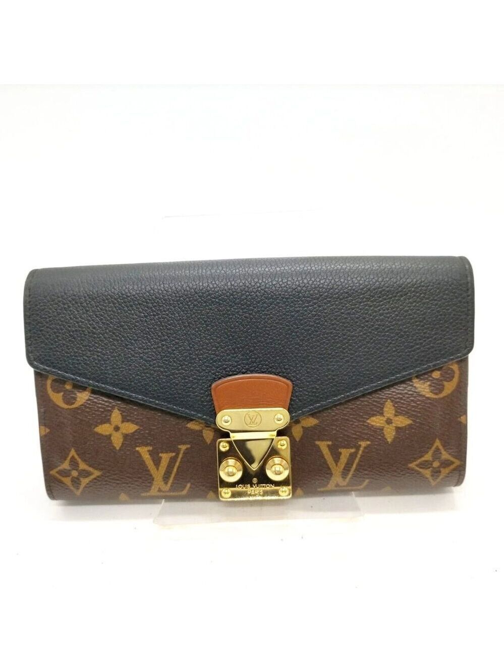 Louis Vuitton LV Long Wallet Brown Monogram 599-042425